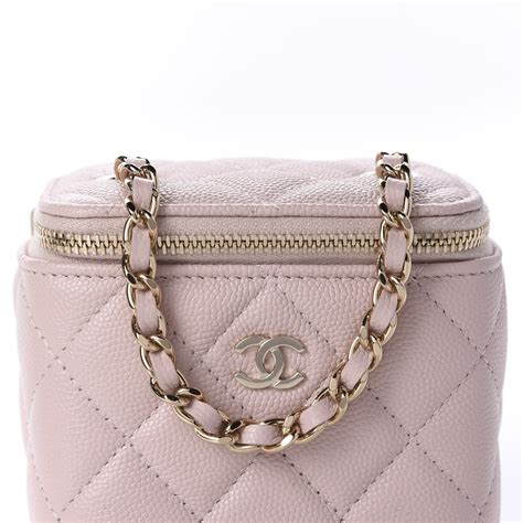 chanel mini vanity pink|Chanel vanity case original.